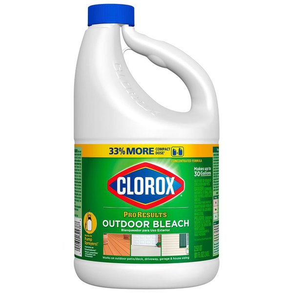 Clorox Pro Results Regular Scent Outdoor Bleach 81 oz 32438